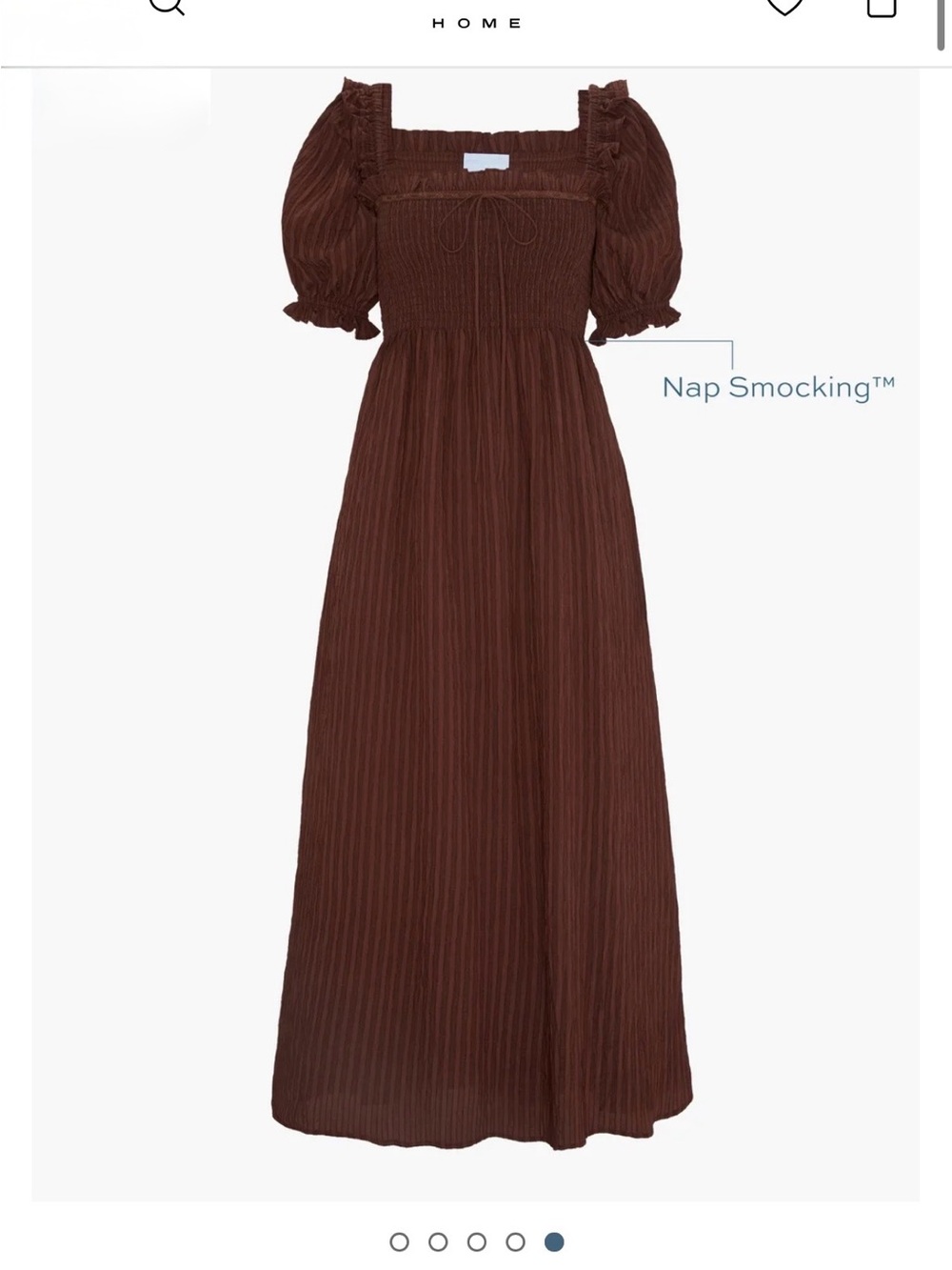 HILL HOUSE HOME SCARLETT NAP DRESS 🤎 - Picture 5 of 13